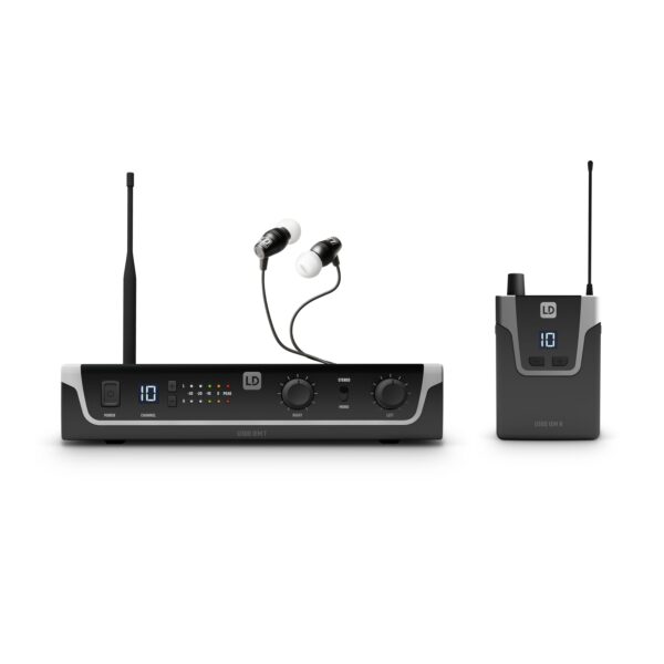 LD Systems U306 IEM HP - Sistema de Monitoreo In-Ear Inalámbrico Profesional