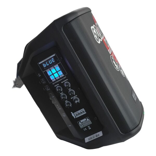 England Sound ES-POWERMAX 8-BAT - Caja Amplificada Portátil de 8 Pulgadas con Batería - Image 3