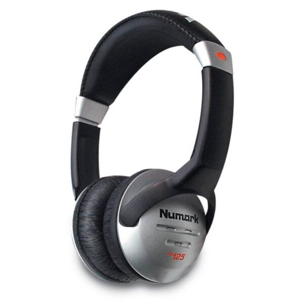 Numark HF125 - Audífonos de DJ Profesionales Ultraligeros