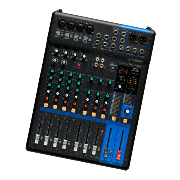 Yamaha MG10XUF - Consola de Mezcla de 10 Canales con Faders e Interfaz USB - Image 2