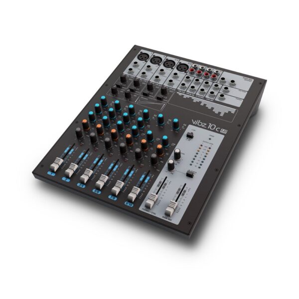 Consola Mezcladora LD Systems VIBZ 10 C | 10 Canales (4 Mono/2 Est) con Compresor Integrado - Image 2