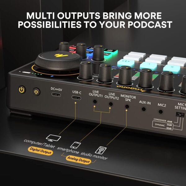 Maonocaster E2 Single Mic Bundle - Kit de Estudio de Podcast y Streaming con 1 Micrófono - Image 8