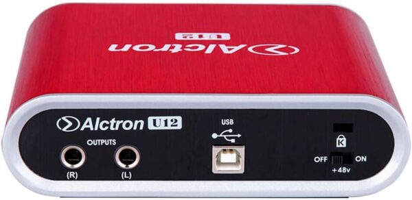 Alctron U12 - Interfaz de Audio USB 2 Entradas / 2 Salidas - Image 2
