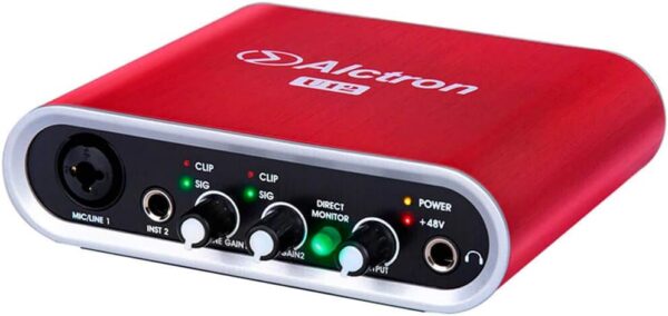 Alctron U12 - Interfaz de Audio USB 2 Entradas / 2 Salidas - Image 3