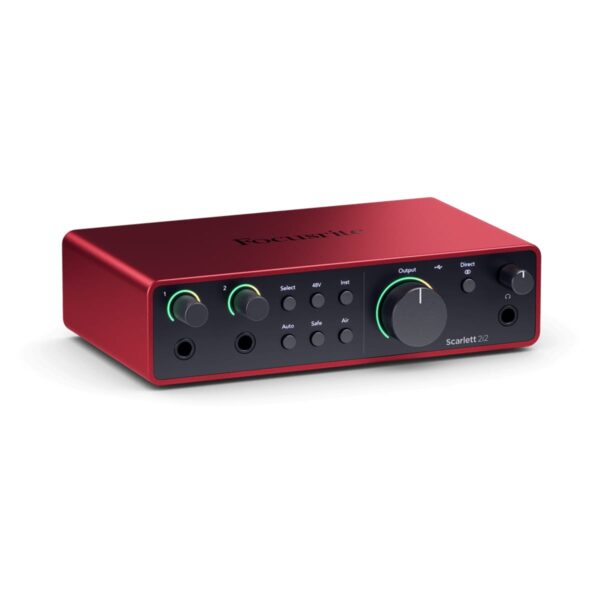 Focusrite Scarlett 2i2 (4ta Gen) - Interfaz de Grabación USB 2x2 - Image 3