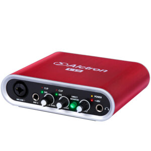 Alctron U12 - Interfaz de Audio USB 2 Entradas / 2 Salidas