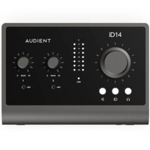 Audient iD14 MKII - Interfaz de Audio USB-C de 2 Entradas / 4 Salidas