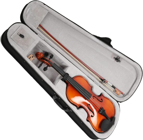 Violín de Madera Maciza 4/4 - Instrumento de Cuerda Profesional