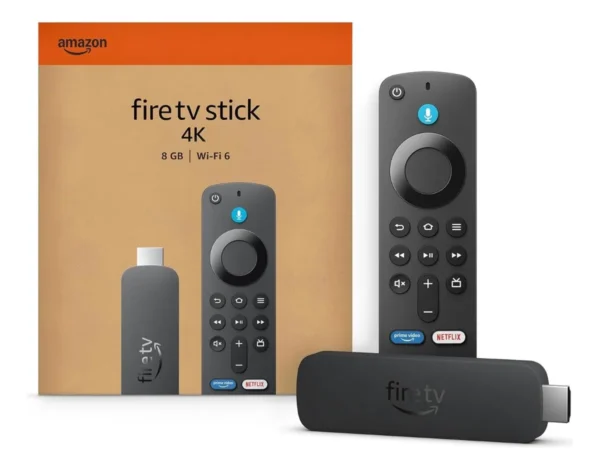 Amazon Fire TV Stick 4K - Reproductor de Streaming con Control Remoto por Voz