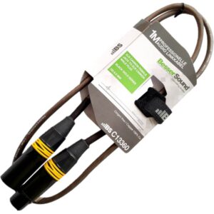 Besser Sound C13360 - Cable XLR Macho a XLR Hembra (1 Metro)