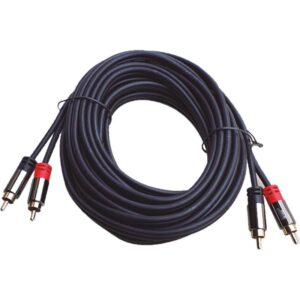 Besser Sound C13417 - Cable de Audio 2 RCA a 2 RCA (6.10 Metros)